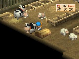 Screenshot Thumbnail / Media File 1 for Harvest Moon - Back to Nature [U]